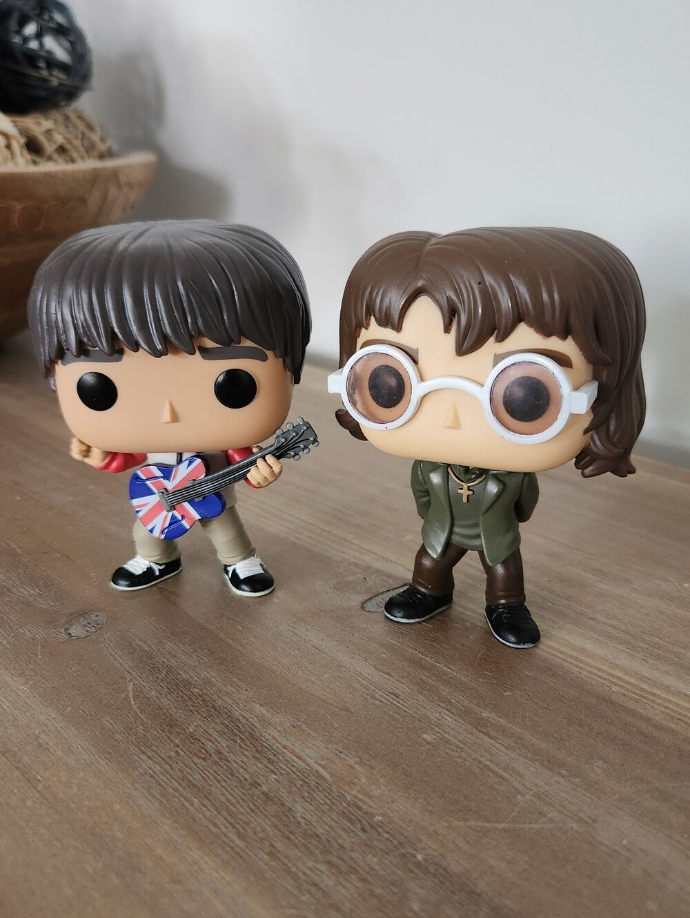 🎸 RARE Oasis Funko Pop Duo - Liam #256 & Noel #257 Gallagher Rock Music Legends